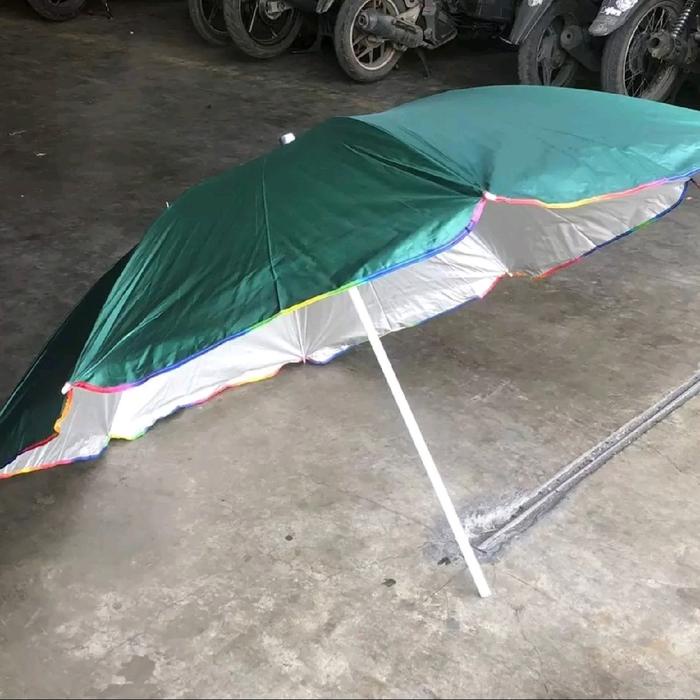 Payung UV 300cm PAYUNG PANTAI POLOS anti UV 300CM/ Payung Cafe / Payung Tenda Polos anti UV 300cm