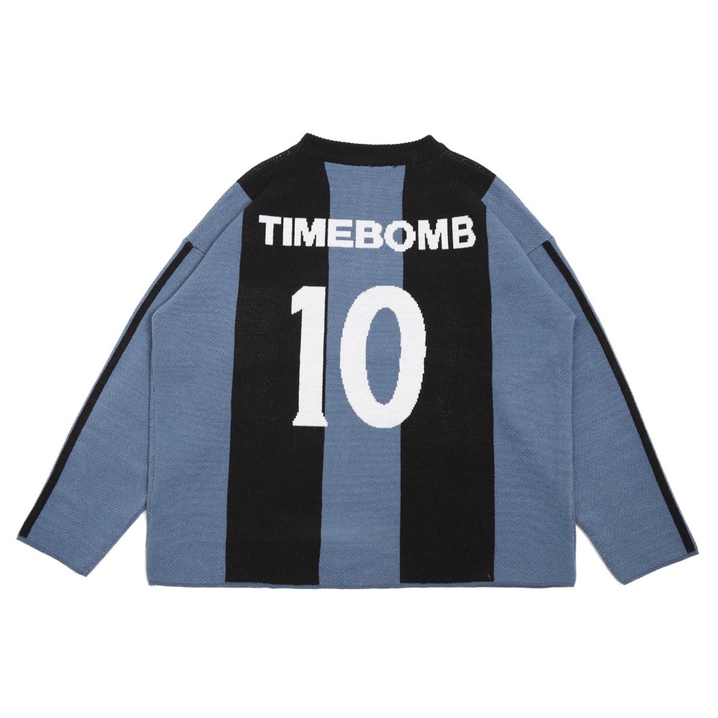 Timebomb Cardigan Knitwear Knit-Cardigan Knitwear BOXY Acrylic Switer Unisex / Switer Rajut Pria &
