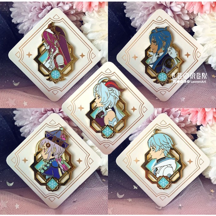 New Genshin Impact - Hard Enamel Pin Original