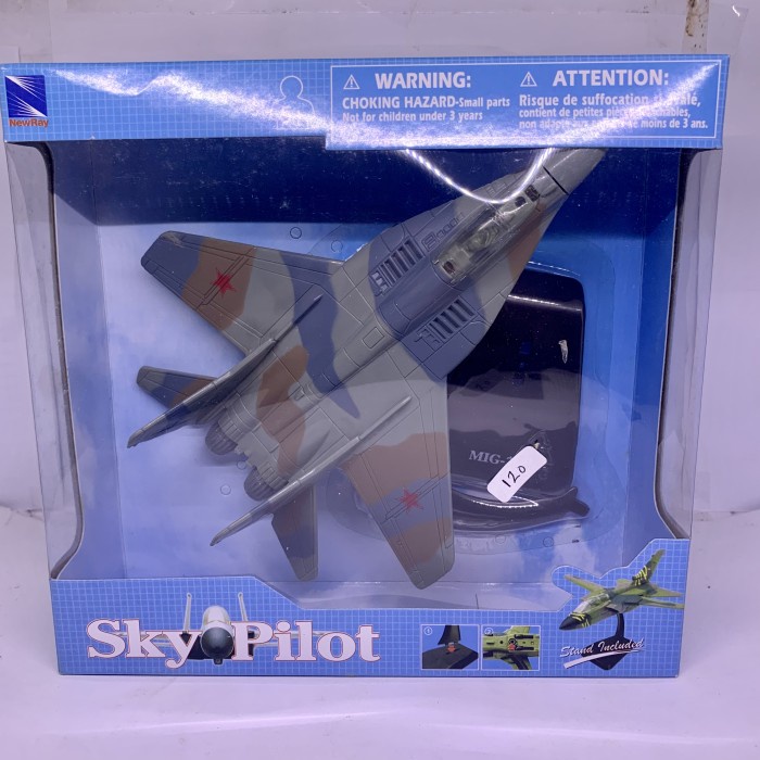 Diecast Miniatur Pesawat Jet Tempur MIG-29 Newray