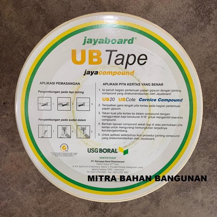 TERLARIS UB Tape Jayaboard / Kain Kassa Gypsum / textile tape Jayaboard 75 M