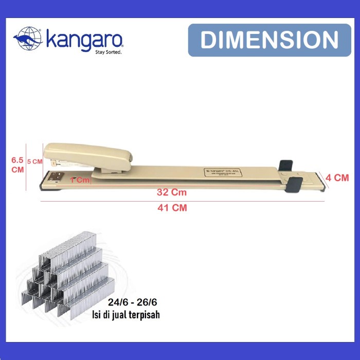 

STAPLER JILID DS 45 L KANGARO