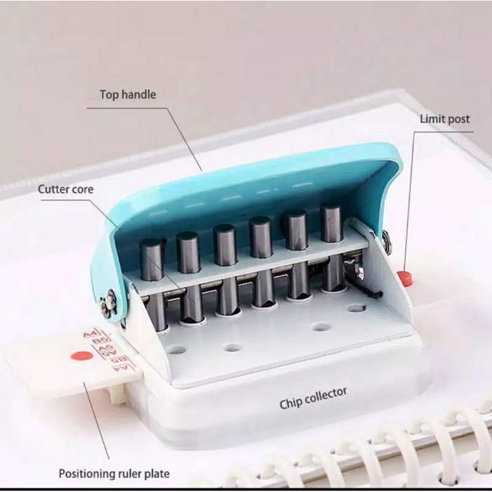 

KW-TRIO 99H9 A4 (30 B5) A5 PEMBOLONG DIY 26 LUBANG (20 LUBANG) PAPER ALAT BESI STATIONERY