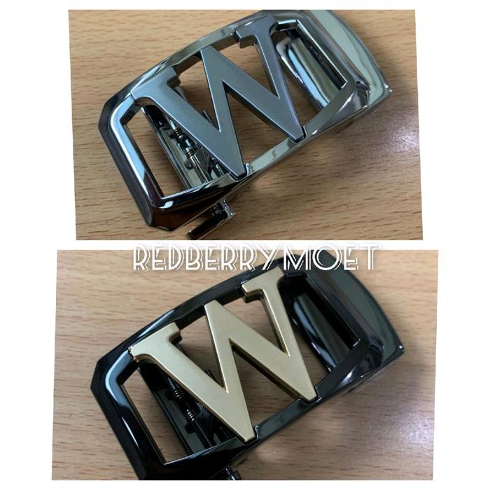 GESPER IKAT PINGGANG PRIA REL HURUF W