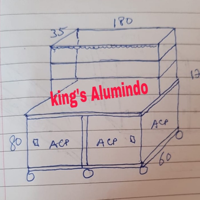 ETALASE JUALAN - ETALASE MAKANAN - ETALASE SERBAGUNA