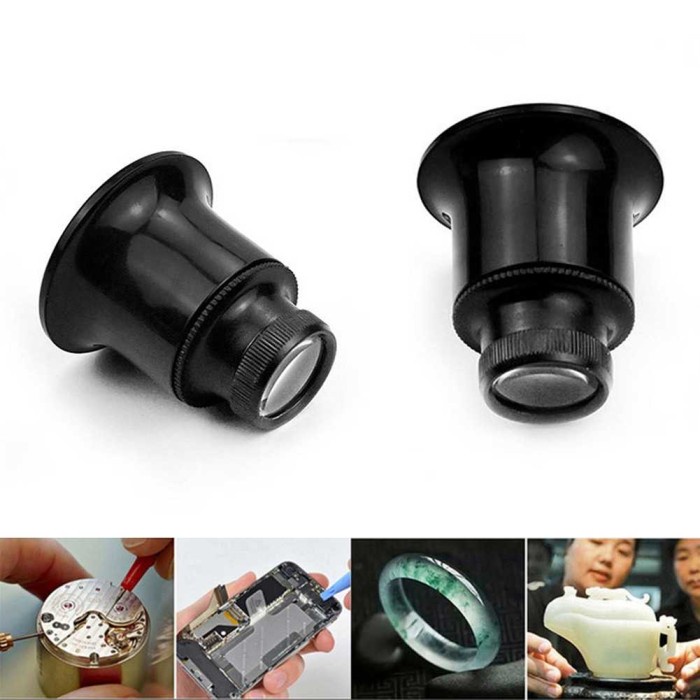 EK945 Kaca pembesar servis hp elektronik jam magnifier SALE