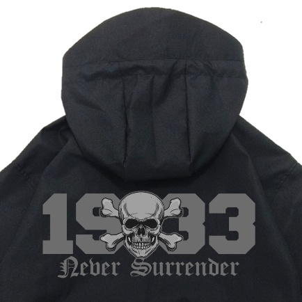 Jaket Cagoule Gropcore Sablon 1933 Gropcore Jaket Sablon Persib 1933 Casual Never Surrender