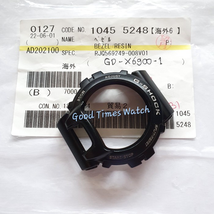 Diskon Bezel G-Shock Gd-X6900-1 Gd X6900 Casio Original