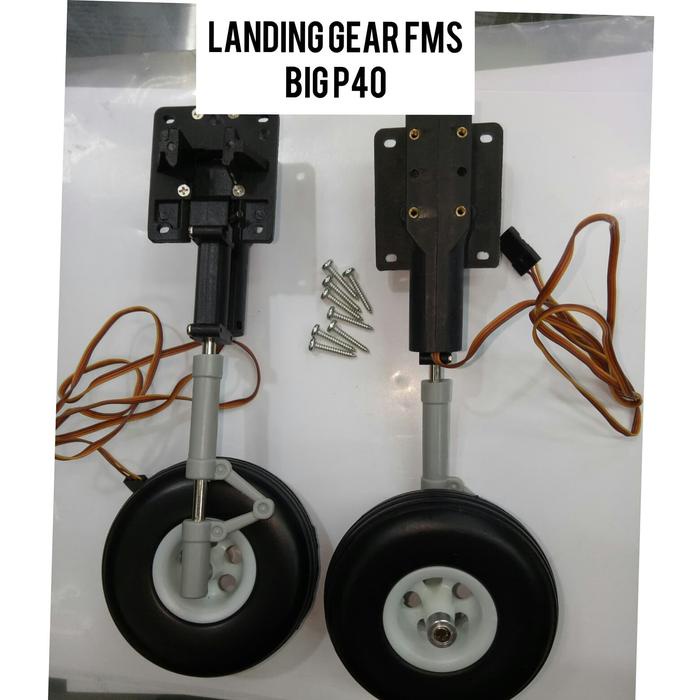 pesawat fms landing gear p-40 warhawk