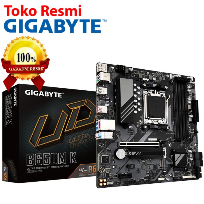 Ready Motherboard Gigabyte B650MK - AM5 mATX DDR5 Gigabyte B650M-K
