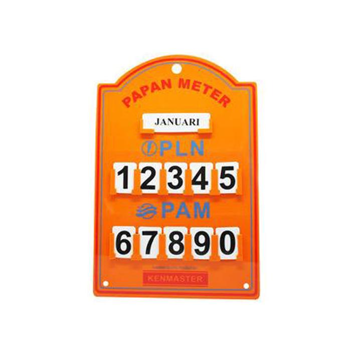 PROMO Kenmaster Papan Meter PLN PAM - Papan PLN PAM