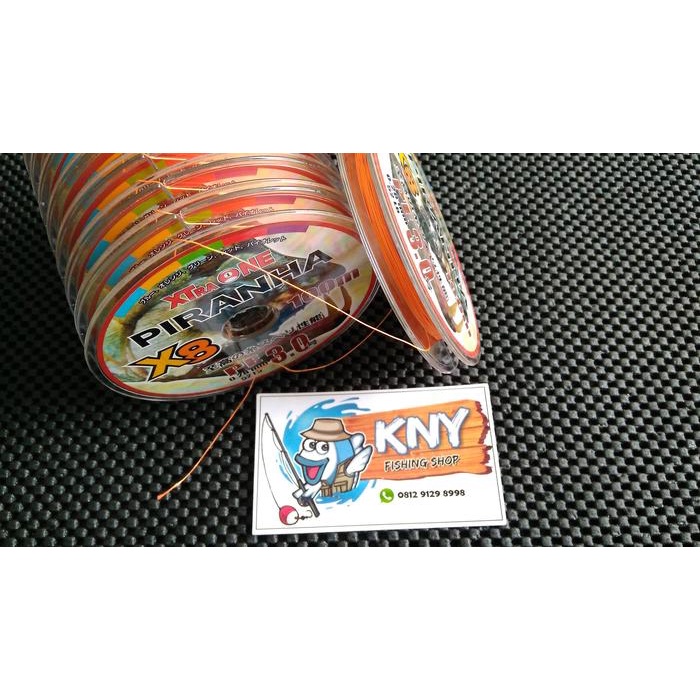 Ready Senar Benang Pancing PE Xtraone Piranha X8 PE3 warna warni