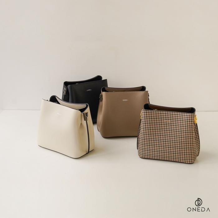 New Oneda Alora Tas Semi Rantai Bahu Jinjing Wanita #G8387 Tote Original