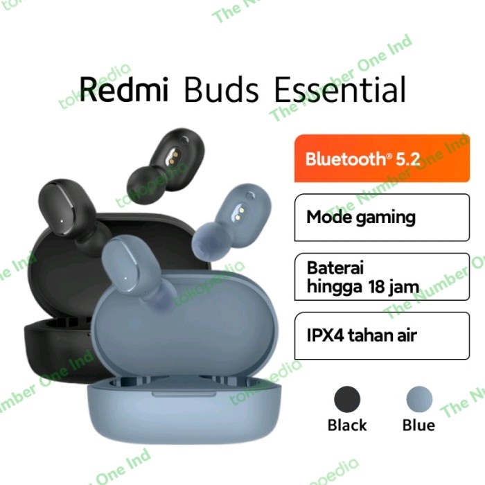 Redmi Buds Essential Xiaomi Tws Wireless Earphone Original