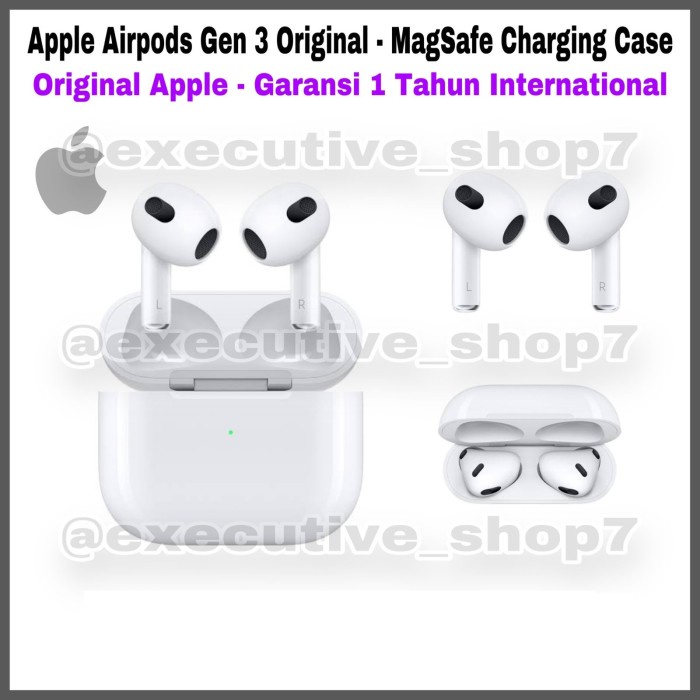 Apple Airpods Gen 3 Original - Magsafe Charging Case - Original Apple