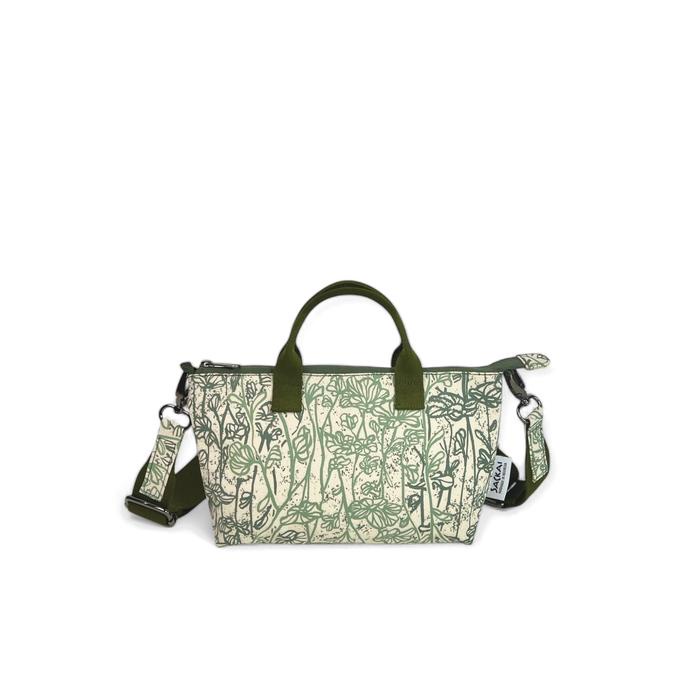 New Sackai Small Crossbody - "The Intersection" Green Original