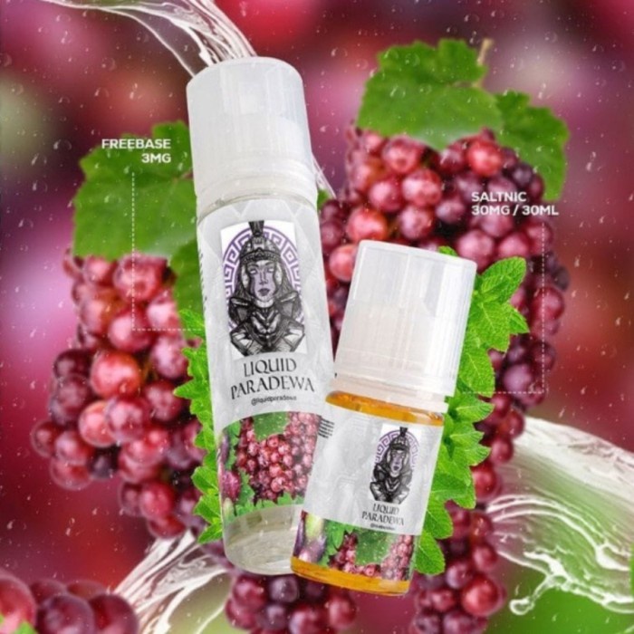 [SALT] LIQUID PARADEWA ANGGUR ATHENA SALTNIC 30ML 30MG BY RCRFT X QORYGORY