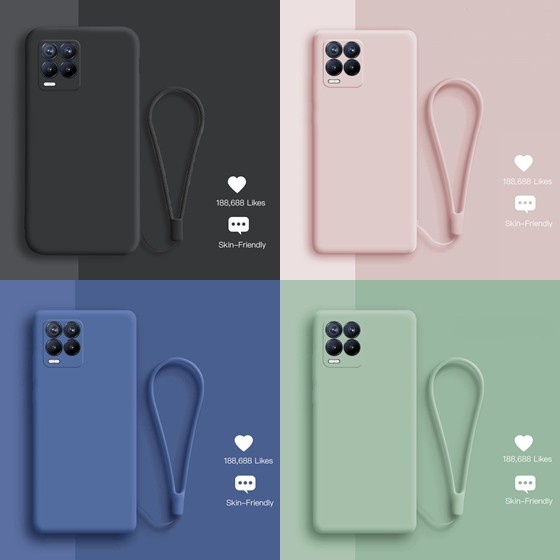 Case Realme 8 8 PRO 8 5G Baby Skin FREE tali Fashion Cute Casing