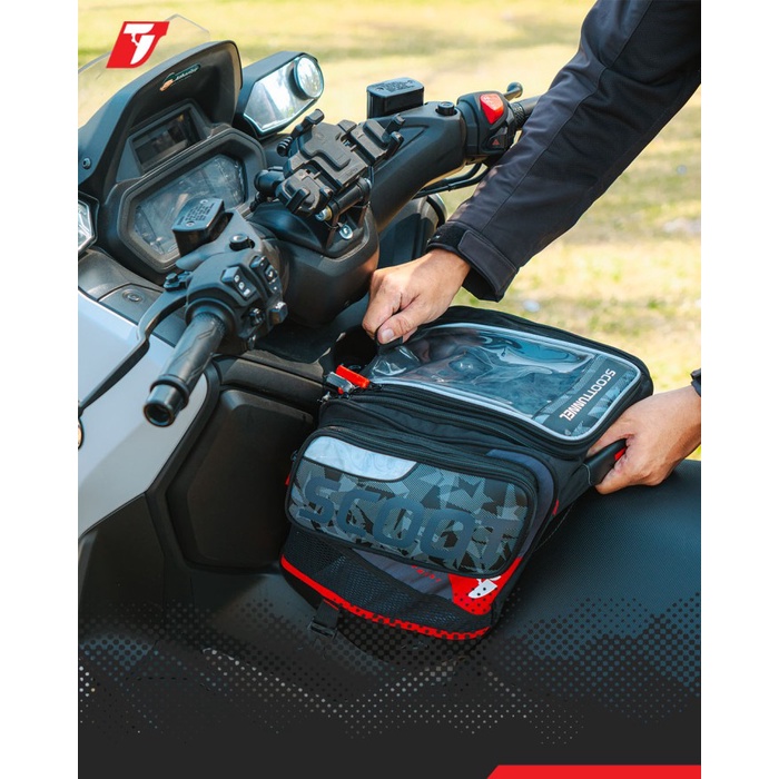 Tas Scootbag 7Gear Untuk Motor Scooter Matic XMAX Or NMAX Bisa Touring