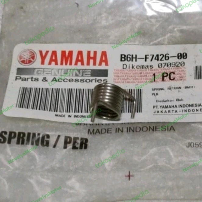 SPRING PER TUTUP TANGKI BENSIN NEW N MAX NMAX NEW ORI B6H-F7426-00
