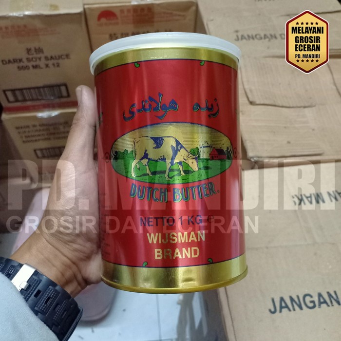 

WIJSMAN DUTCH BUTTER 1 KG / MENTEGA WYSMAN / WISMAN