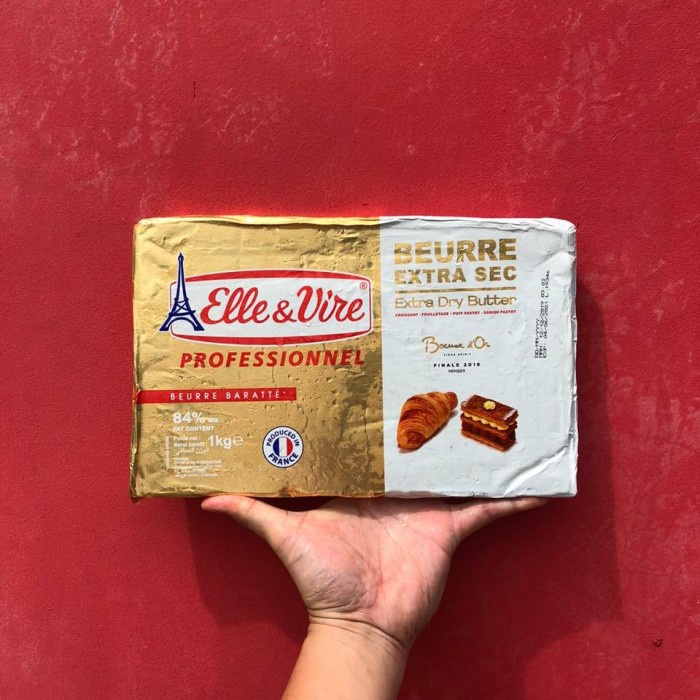 

Butter Sheet Extra Dry Elle & Vire - 2KG & 1KG