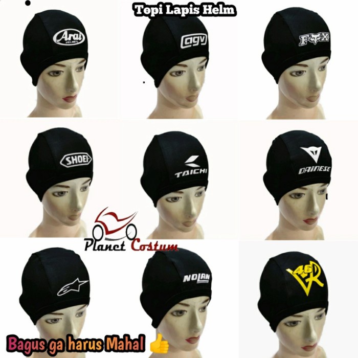 TOPI LAPIS HELM MODEL BARU / TOPI HELM / KUPLUK HELM
