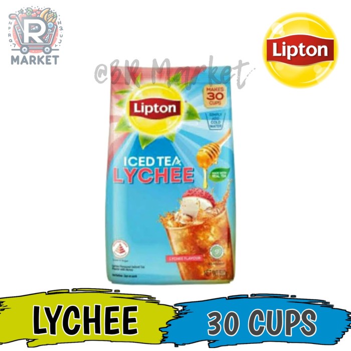 

Lipton Iced Tea Lychee Instan Powder