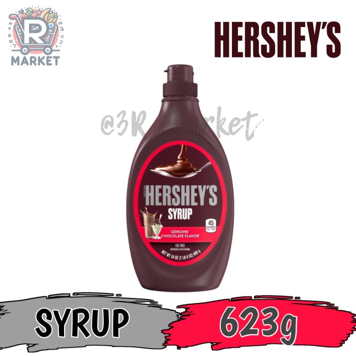 Hershey's Syrup Chocolate Flavour Hersheys Syrup Coklat