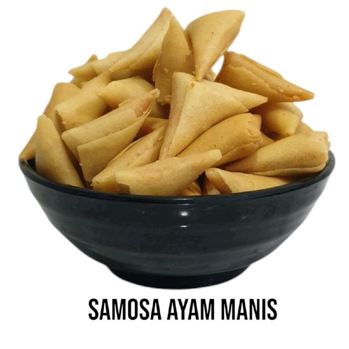

BM604 Samosa Ayam Manis 1/4kg 250Gr Goreng - Cemilan Sehari dengan Abon Ayam Krispi - Meat, Seafood,