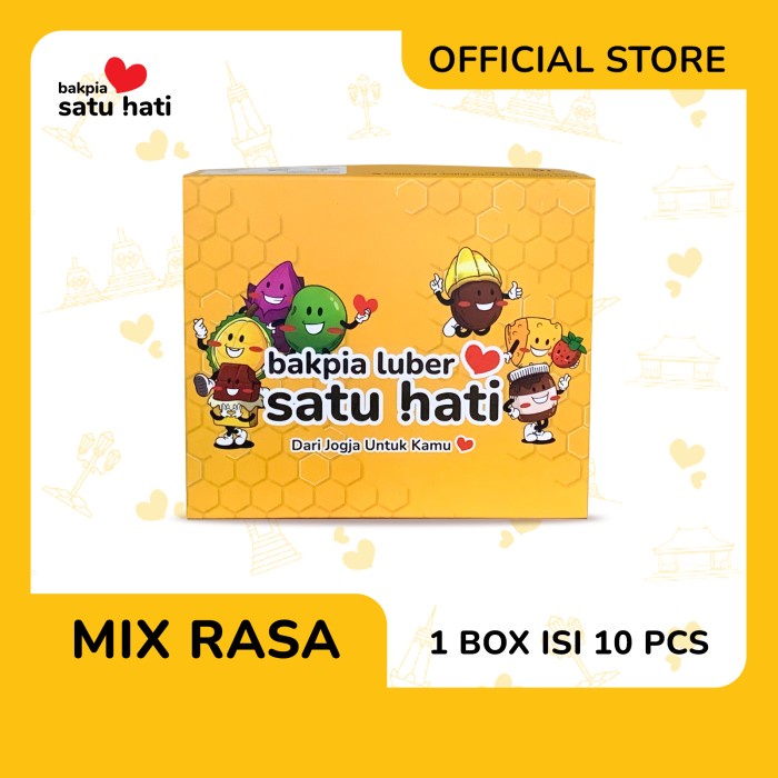 

BIG SALE Bakpia Krispy Satu Hati Mix Rasa l Bakpia Kering l Oleh-oleh Khas Jogja NX350