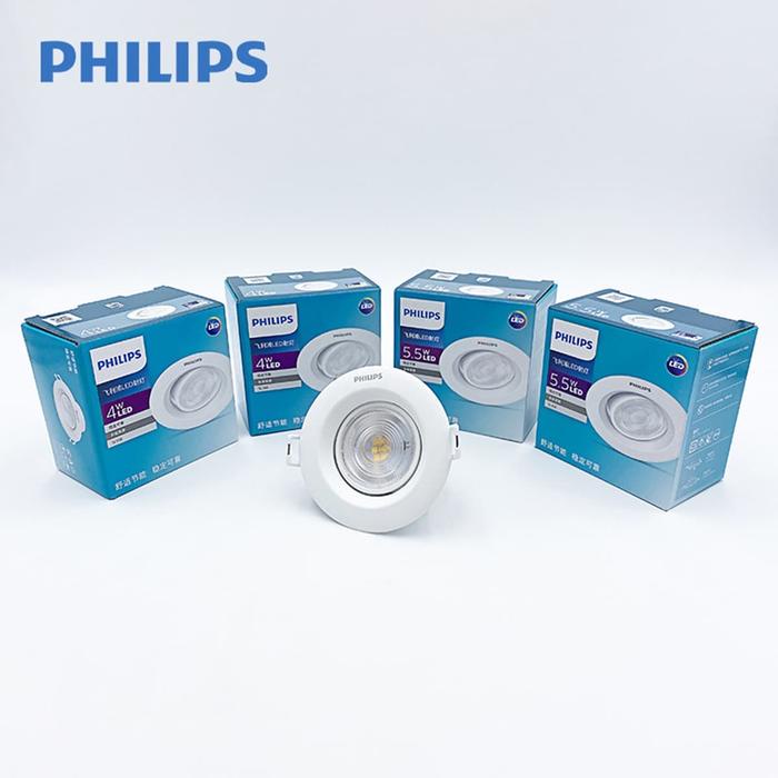 Goldenelectric Philips Spotlight Adjustable Lampu Spot Led Pomeron Kyanite Downlight