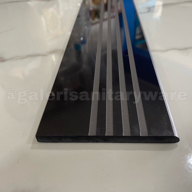 AYOOOLLARIZSS Stepnosing Granit 10x60cm / Lis Tangga / Stepnosing Tangga / Lis Hitam / Granit