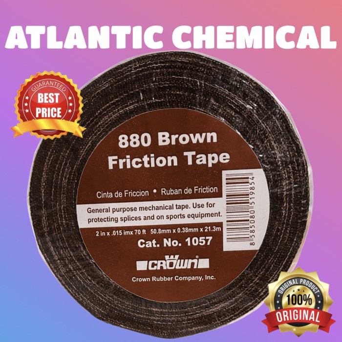 

TERBARU BULLDOG TAPE / CROWN 880 BROWN FRICTION TAPE / LEM BULDOG PROMO!