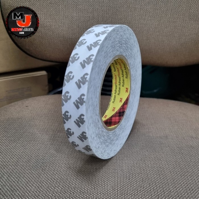 

TERBARU Double Tape Tipis 3M Perekat Kertas Tisu uk 24mm x 50mtr