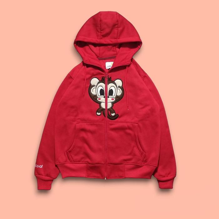 Hoodie ZIpper Pria Wanita Pancoat Navy Logo Kancil Premium Full Tag Unisex Tebal Distro Sweater