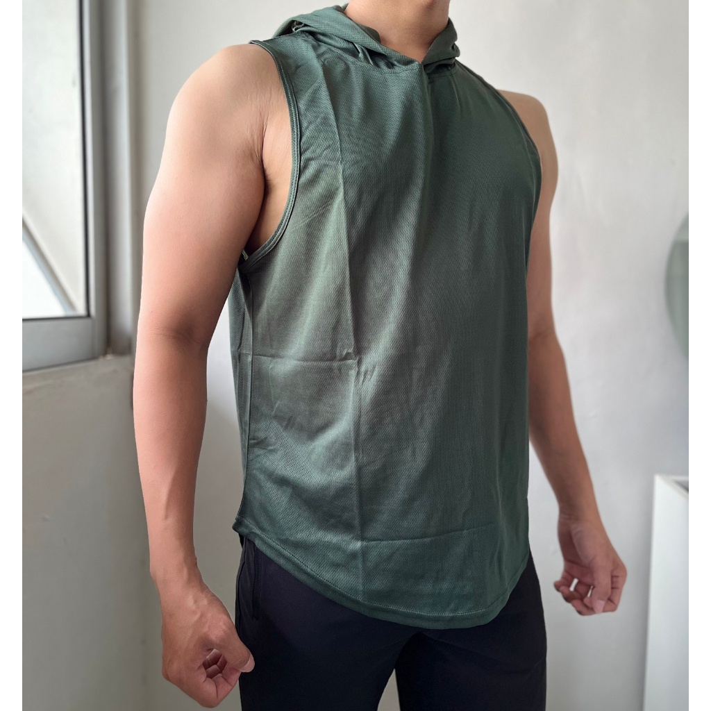 SINGLET GYM HOODIE KAOS GYM FITNESS BAJU TRAINING FITNESS PRIA PREMIUM PRIA WANITA