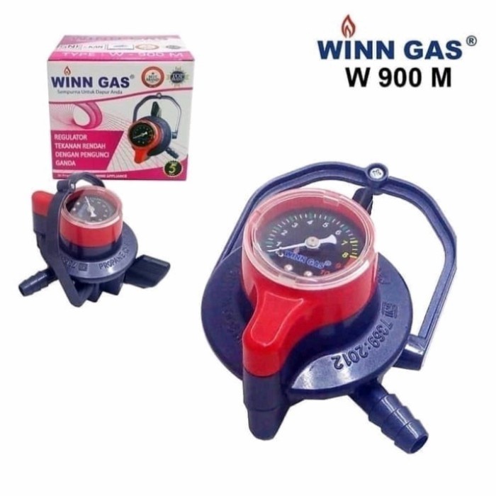 PREMIUM QUALITY REGULATOR WINN GAS W 900M PENGAMAN PENGUNCI GANDA