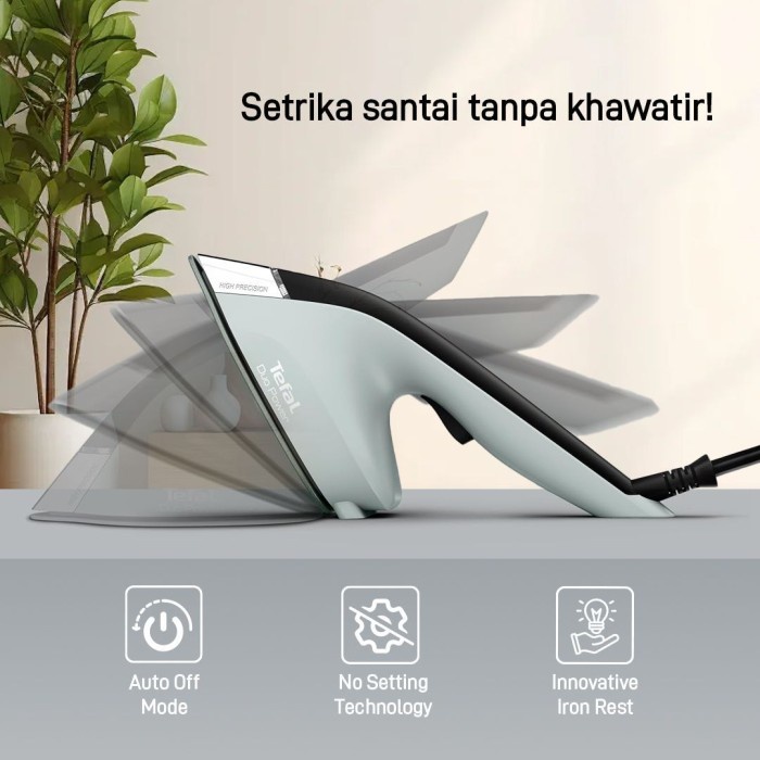 Tefal Setrika Uap Duo Power Free Alas Setrika