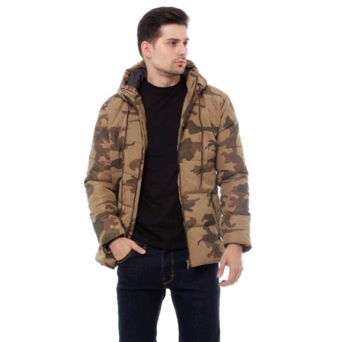 JAKET PUFFER SAUDI ARMY / JAKET MUSIM DINGIN -AmanahJaminan