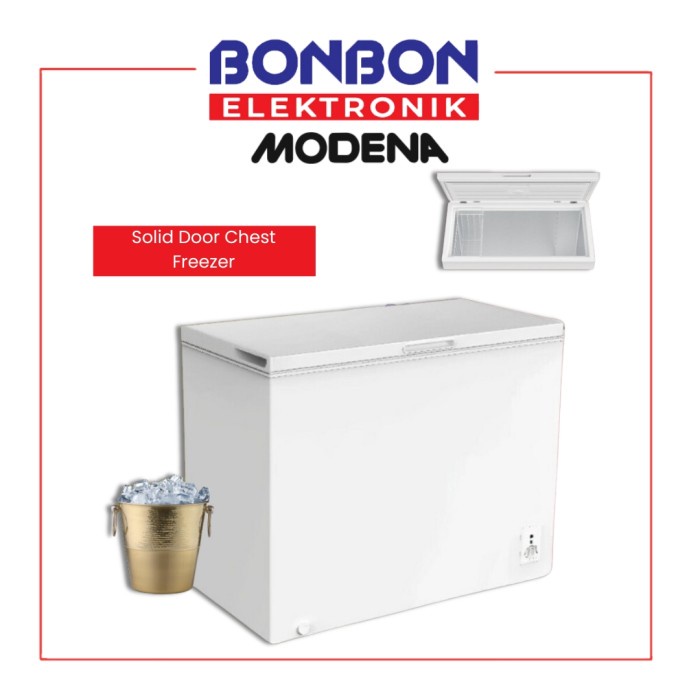 Modena DOMO Chest Freezer 200L DF 0200 MAWH / Freezer Box DF-0200-MAWH
