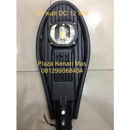 Serasiinspace Lampu Jalan Pju 30 Watt Cobra Dc 12 Volt / Lampu Sorot Pju 30 Watt 30W