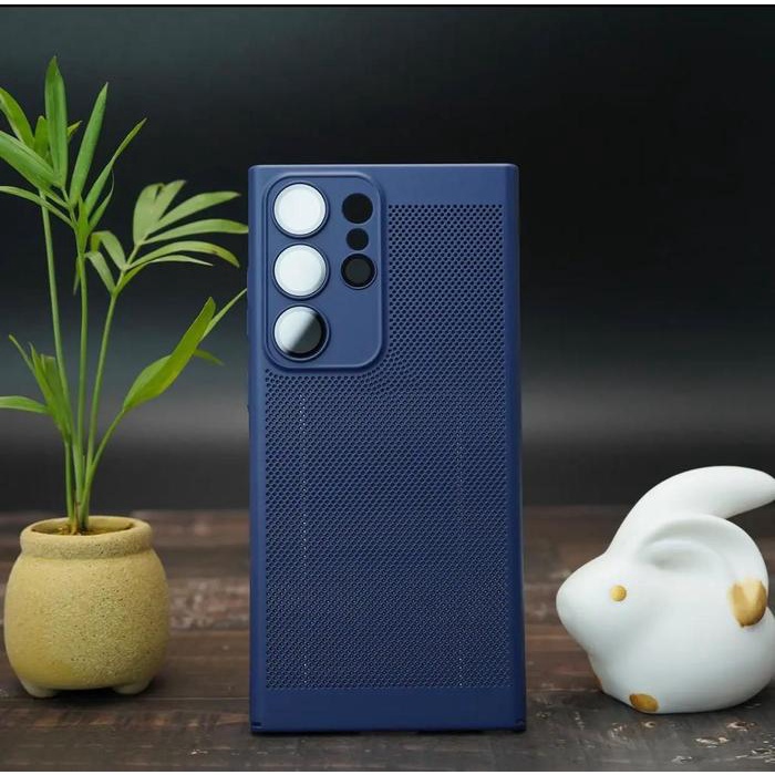 Najwa Gadget (Case Anti Panas) Hardcase Premium Airway Cooling Net Slim Fit Case Samsung S20 S21 S22