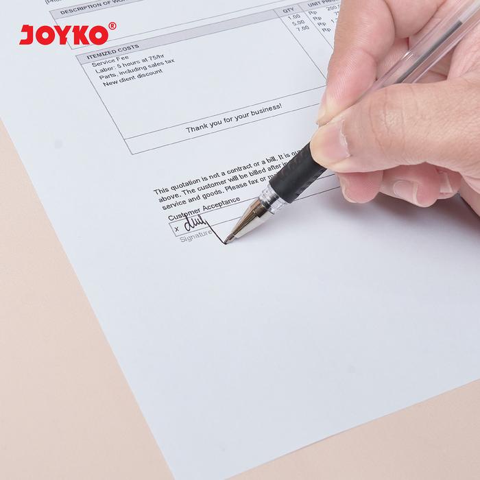 

Joyko Pen Stand Gel Pen Pulpen Pen Meja Joyko Kantor Psbp-150 [12Pcs]