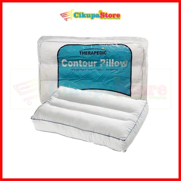 Original  Bantal Tidur Therapedic Contour Pillow Bantal Kesehatan #Gratisongkir #Sale #Discount