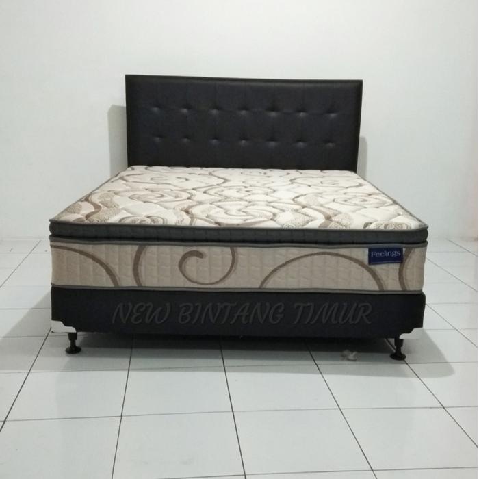 Spring Bed Romance Feelings Plush Top 180 x 200 Full Set