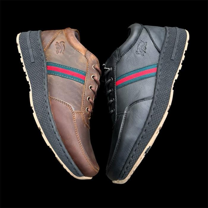 Tapak- Sepatu Kulit Pria Sepatu Kulit Asli Pria Sneakers Kulit Asli Sepatu Kulit Asli