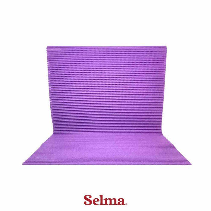 Selma Mia Keset Dapur Anti Slip 506E - Ungu Kitchen Mat Keset Lantai Dapur Perlengkapan Rumah *