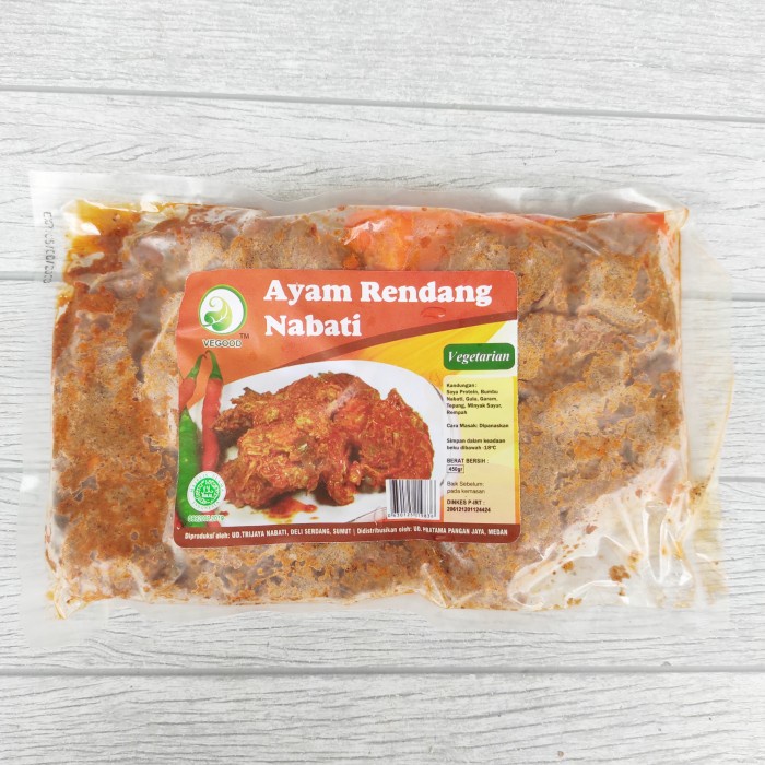 

Vegood Ayam Rendang Nabati 450g Vegetarian Vegan Beku
