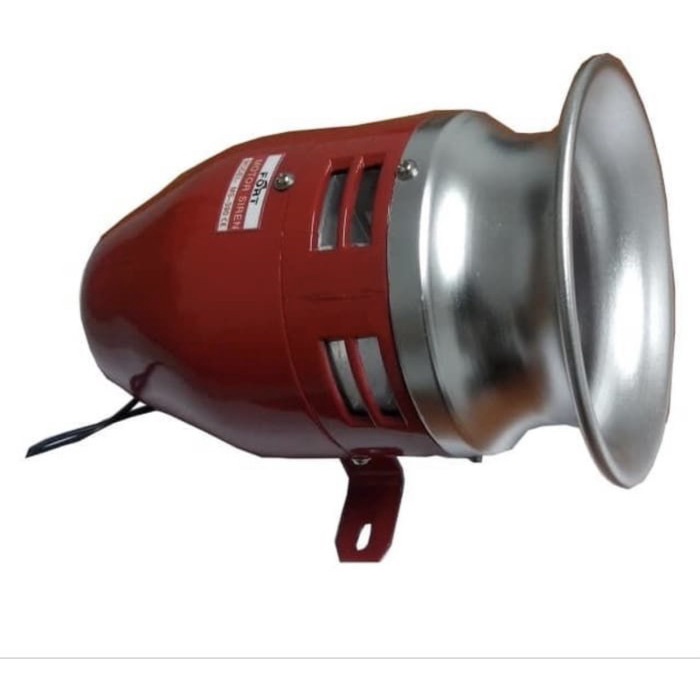 Menarik Motor Siren Sirine Ms 390 / Bel Alarm Sirine Pabrik Metal Case